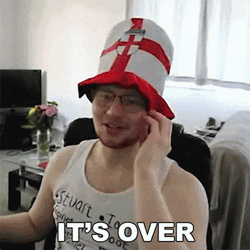 Its Over Smiling Man GIF