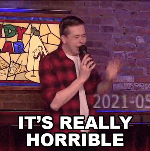 Its Really Horrible Chris Turner GIF