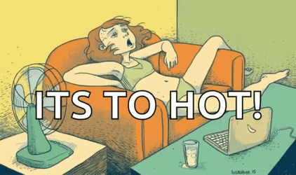 Its So Hot Summer GIF