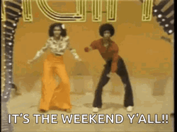Its The Weekend Soul Train Grooving GIF