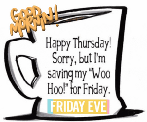 Its Thursday Cup Message GIF