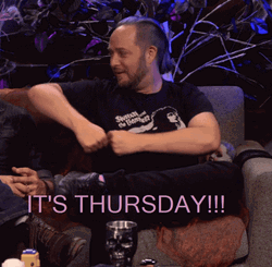 Its Thursday Hands Moving Side To Side GIF