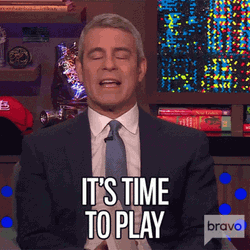 Its Time To Play The Game Andy Cohen GIF