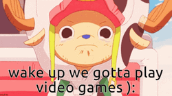 Its Time To Play The Game Tony Chopper GIF