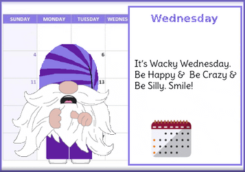 Its Wacky Wednesday Be Happy  GIF