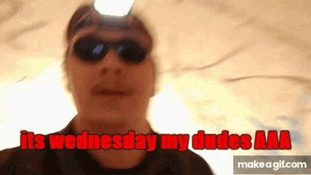 Its Wednesday Aaa Shades On GIF