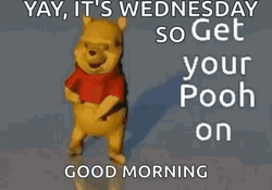 Its Wednesday Good Morning Winnie The Pooh GIF