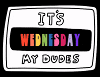 Its Wednesday My Dudes Moving Cardboard Animation GIF