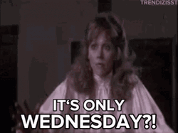 Its Wednesday Only Shelley Long  GIF