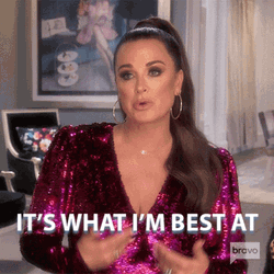 Its What I Do Kyle Richards Real Housewives GIF