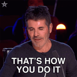 Its What I Do Simon Cowell AGT GIF