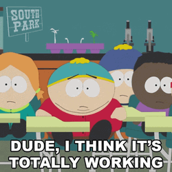 Its Working Eric Cartman With His Classmates GIF