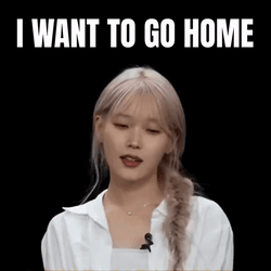 Iu I Want To Go Home  GIF