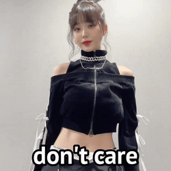 Ive Woonyoung Dont Care GIF
