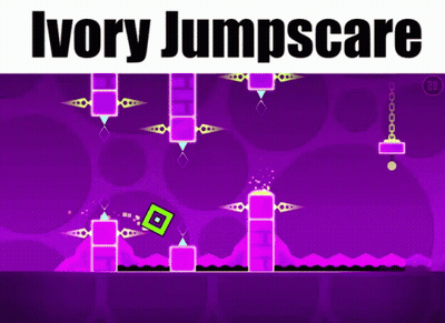 Ivory Jumpscare Video Game Screen GIF