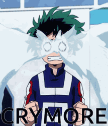 Izuku Midoriya My Hero Academia Anime Cry GIF