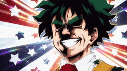 Izuku Midoriya Star Background GIF