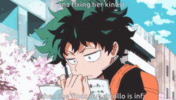 Izuku Midoriya Writing On His Notes GIF