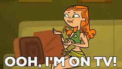 Izzy Glad To Be Seen On Tv GIF