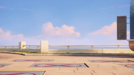 Izzy Happily Hops On With Sunny GIF