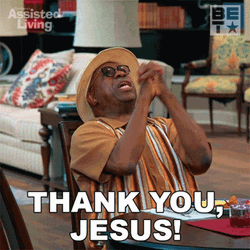 J Anthony Brown Praying Thank You Jesus GIF