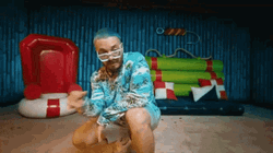 J Balvin Featuring Patrick And Spongebob Dancing GIF