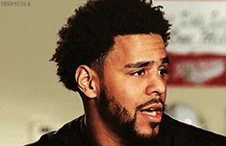 J Cole Casual Talking GIF