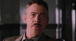 J. K. Simmons Loves To Laugh Out Loud GIF
