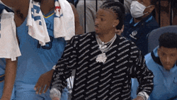 Ja Morant Counting Four GIF