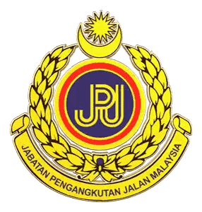 Jabatan Pengangkutan Jalan Malaysia Logo Crescent Moon Sticker