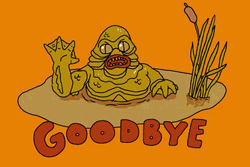 Jabba Saying Goodbye GIF