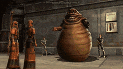 Jabba The Hut Explaining GIF