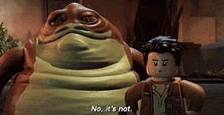 Jabba The Hut In Lego Animation GIF