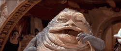 Jabba The Hut Spitting GIF