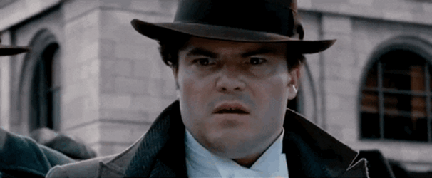 Jack Black Carl Denham King Kong Movie GIF