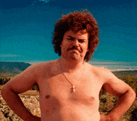 Jack Black Nodding Yes Reaction GIF