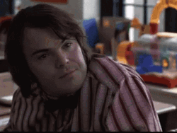 Jack Black School Of Rock Shocked Reaction GIF