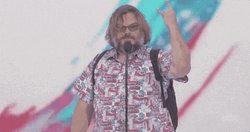 Jack Black Teen Choice Awards Rock And Roll GIF