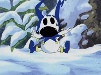 Jack Frost Jumping Continuously GIF