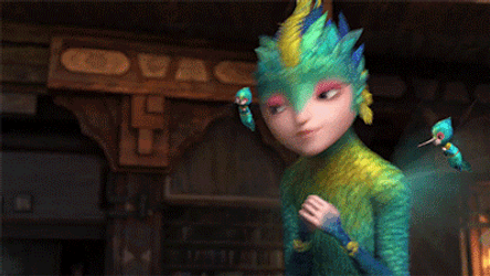 Jack Frost Talk With Toothiana GIF