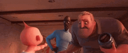 Jack Jack Turns Into Pink Monster GIF