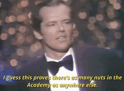 Jack Nicholson Acceptance Speech GIF