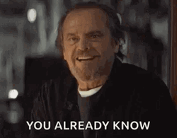 Jack Nicholson Agreeing GIF