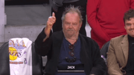 Jack Nicholson Aye Aye Thumbs Up GIF