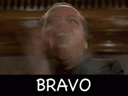 Jack Nicholson Bravo Clap GIF