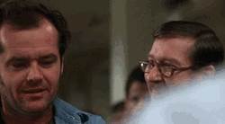Jack Nicholson Doing Shot GIF