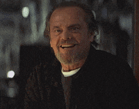  Jack Nicholson Exciting Yes Reaction GIF