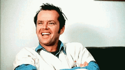 Jack Nicholson Laughing GIF