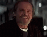 Jack Nicholson Nodding Head GIF