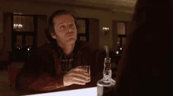 Jack Nicholson Nodding Pointing Finger GIF